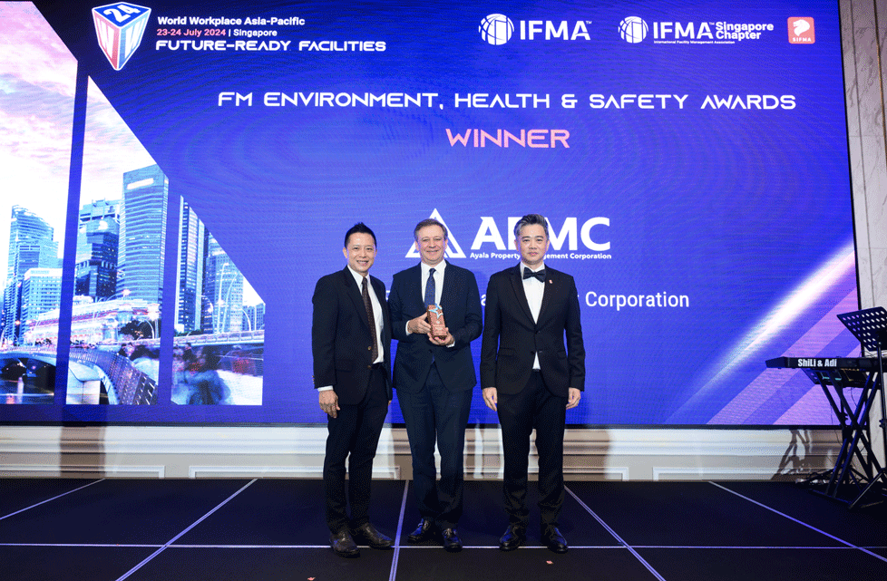 Ayala Property Management Corporation Wins Prestigious FM Environment,